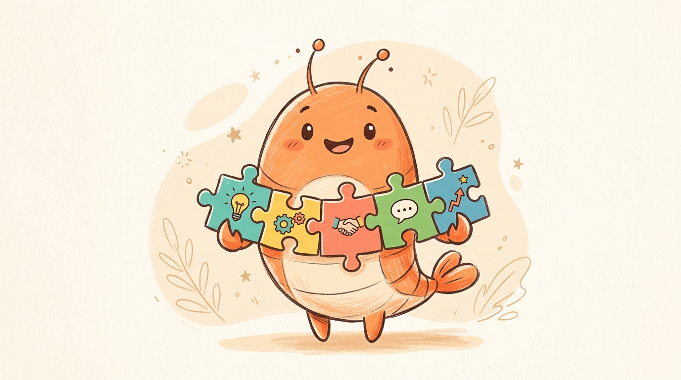 小虾米与技能拼图